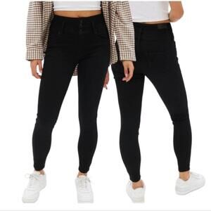 Bluenotes Jordan low rise curvy jeggings black size 29